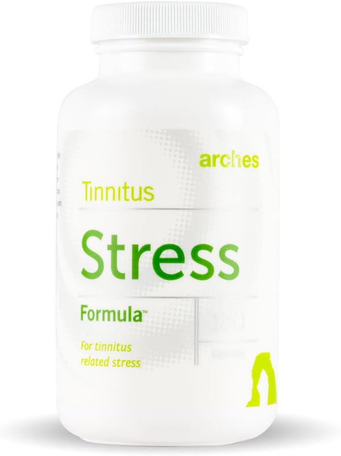 Arches Tinnitus Stress Formula – B-Complex Vitamin for Tinnitus Related Stress, 180 Count - görsel 1