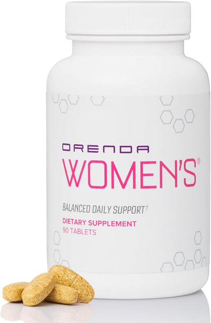 Orenda Women's® Multivitamin - All 8 Forms of Vitamin E, Methylated Folate & Active B-12 - Women 35+ - 90 Tablets