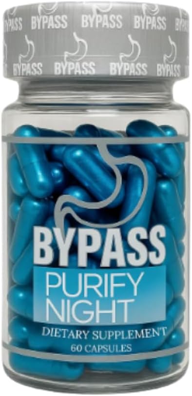 Dendas Bypass Purify Night - Bottle of 60 Capsules - görsel 1