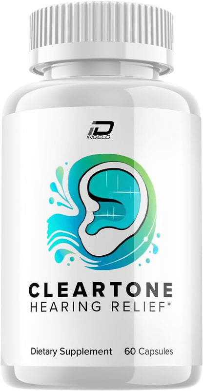 ClearTone Healthy Ear Support Food Supplement - Advanced Formula for Hearing Health (60 Capsules)