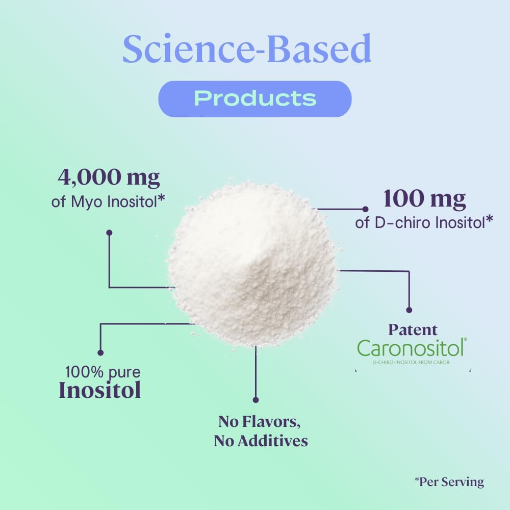 B-fit Inositol Supplement for Women - Myo & D-Chiro Inositol 40:1 for Optimum Hormonal Balance & Ovulation Support - 60 Servings - 2-Month Supply - görsel 6
