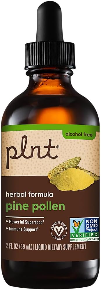 Liquid Pine Pollen - Immune Support Superfood (2 fl oz, 59 Servings)