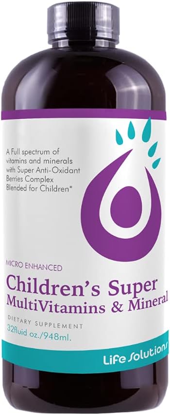 Children's Super Multivitamins and Minerals - Liquid Food Supplement, 946 ml - görsel 1