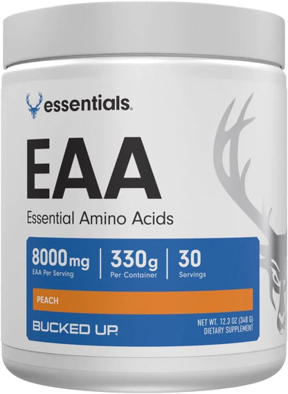 Bucked Up Essential Amino Acids - EAA Powder - Grape Flavour - 30 Servings (330 g)