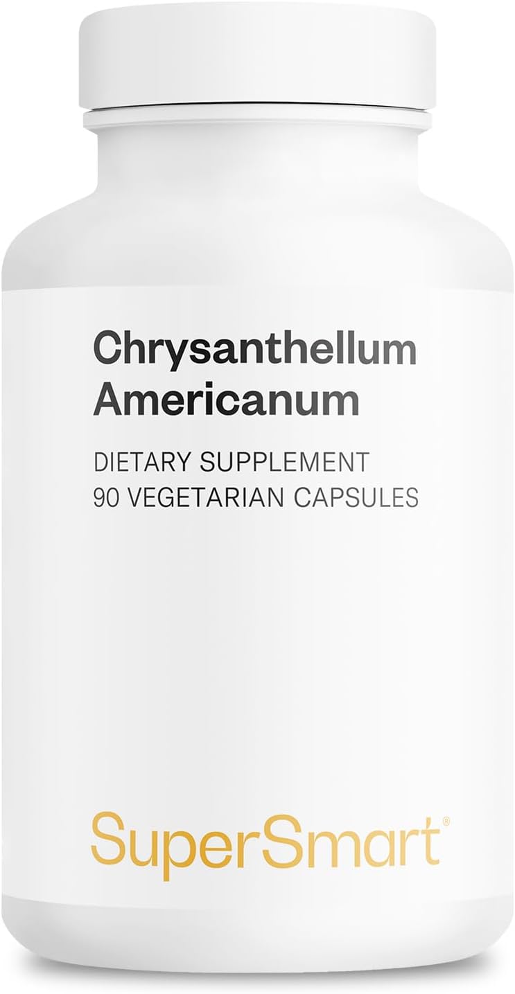 Supersmart Chrysantellum Americanum 1200mg per Day - High Strength Herb Supplement - 90 Vegetarian Capsules - görsel 1