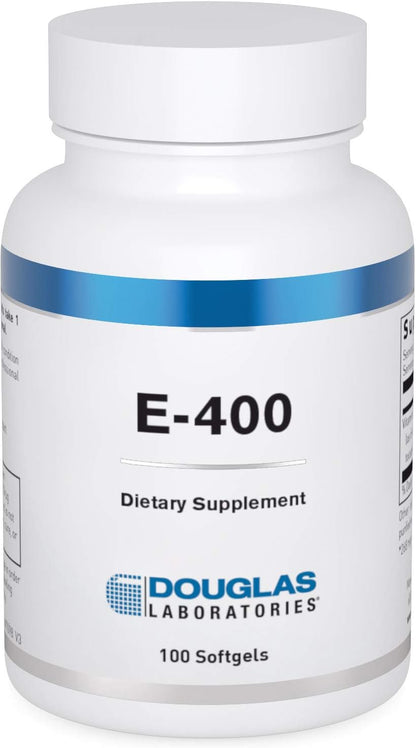 Douglas Laboratories E-400 Vitamin E - 100 Capsules