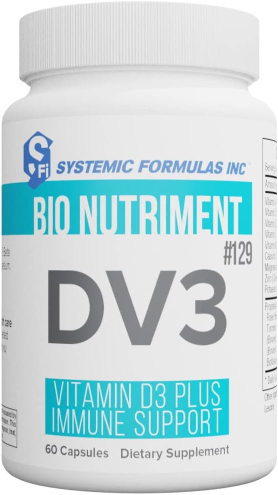 Systemic Formulae DV3 BioNutriment Vitamin D3 Plus Immune Support - görsel 1
