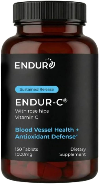 ENDUR-C® - 1000mg Sustained-Release Vitamin C Supplement – 150 Tablets