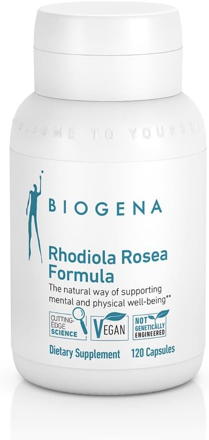 BIOGENA Rhodiola Rosea Formula - Natural Supporter for Body and Mind - görsel 1
