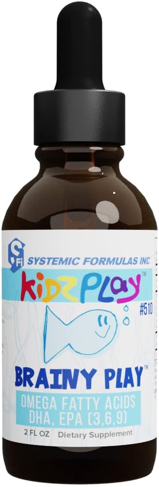Systemic Formulae Brainy Play – Nervous System Development, 1 ml Kidz Play #510 - görsel 1