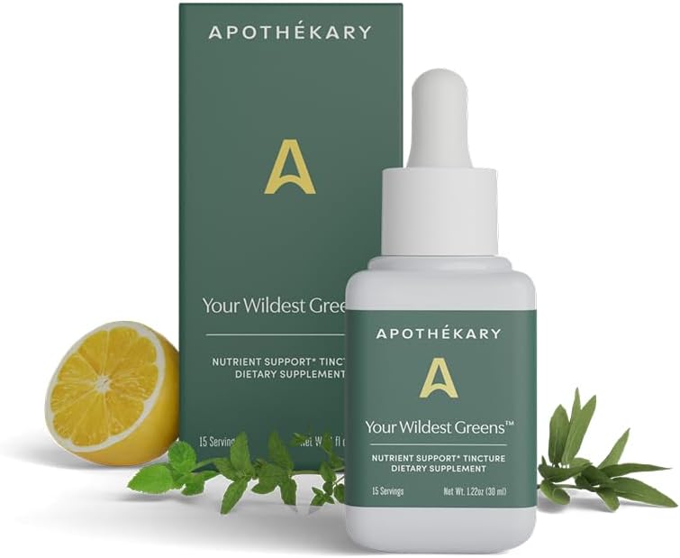 Apothékary Your Wildest Greens Herbal Liquid Drops - görsel 1