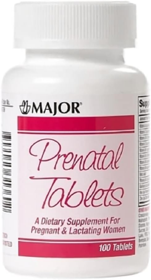 Major Prenatal TABS Ascorbic Acid 100 mg, 30 Tablets - görsel 1