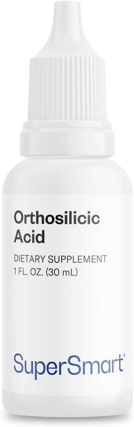 Supersmart Orthosilicic Acid (Advanced Formula) - Silicon Food Supplement with Minerals, Vitamins and Boron - Non-GMO & Gluten-free - 30 ml - görsel 1