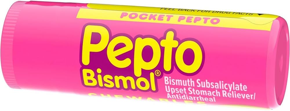 Pepto Bismol To Go Cherry Chewable Tablets, 12 Tablets - görsel 2