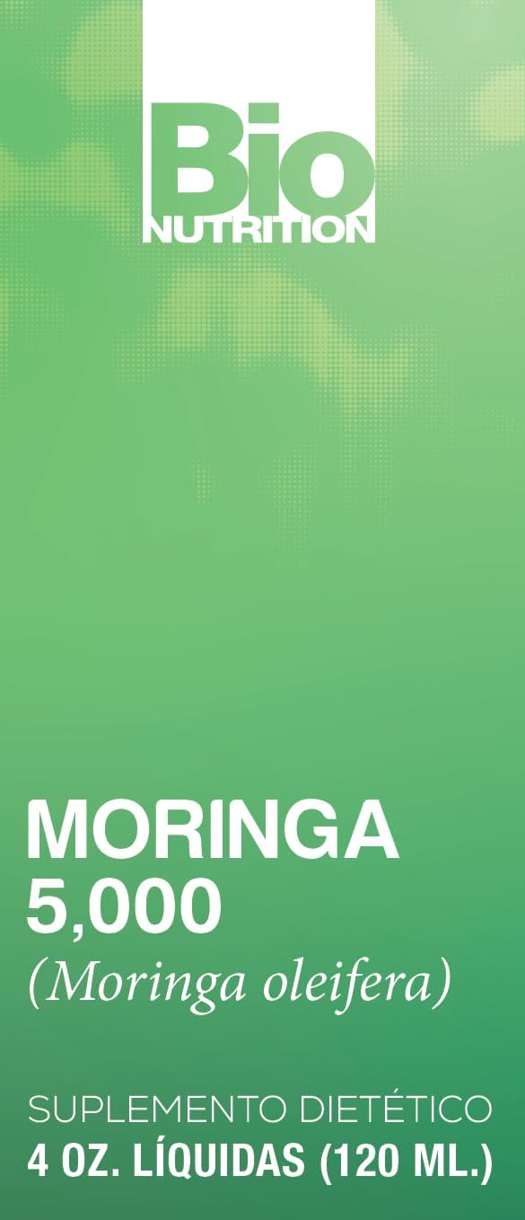 Bio Nutrition Moringa Liquid 120 ml | Moringa 5000 Super Food | Liquid Herbal Supplement - görsel 2