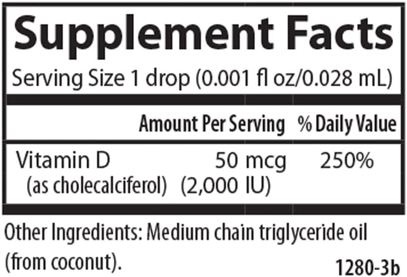 Carlson Super Daily D3 Vitamin D Drops, 2,000 IU, 365 Drops (1-Year Supply) - görsel 4