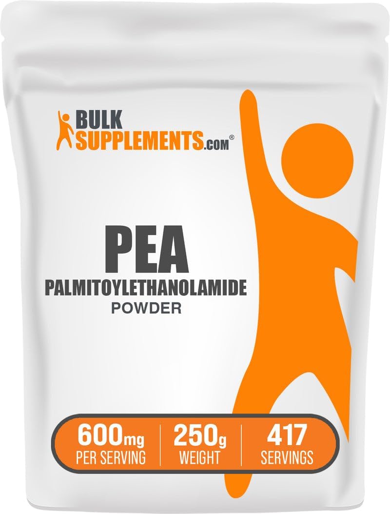 BulkSupplements.com Palmitoylethanolamide Powder – 600mg per Serving, 250g - görsel 1