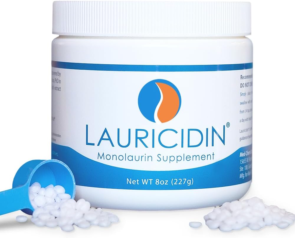 Lauricidin – The Original Monolaurin Supplement (3000mg per Serving, 227g) - görsel 1