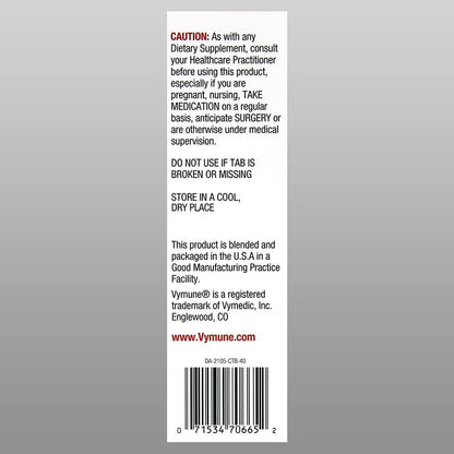 Vymune Amino-Acid Advanced Immune Support Supplement – Berry Flavoured Meltaway Tablets