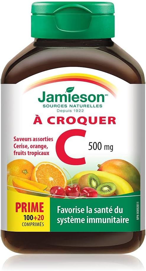 Jamieson Vitamin C Mixed Fruit 500mg 120 Tablets - görsel 2