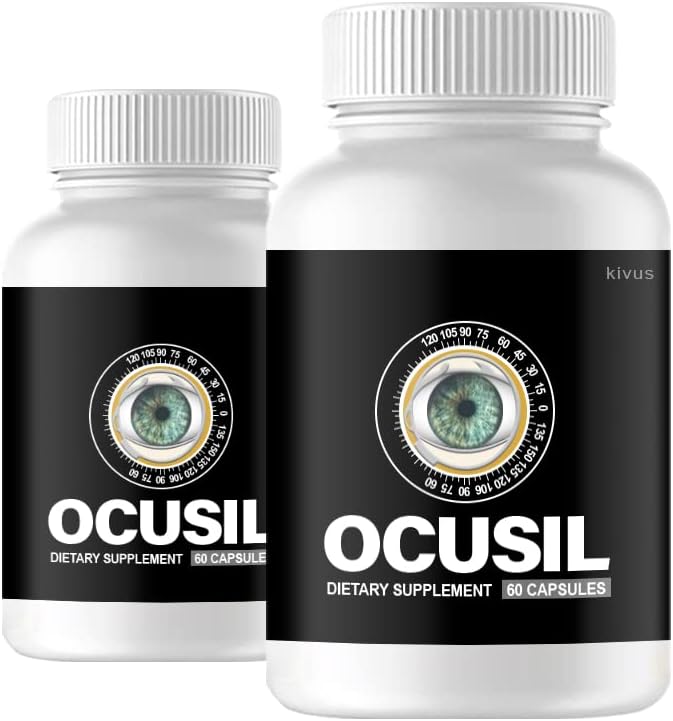 (2 Pack) Ocusil - Ocusil Eye Support Food Supplement (120 Capsules) - görsel 1