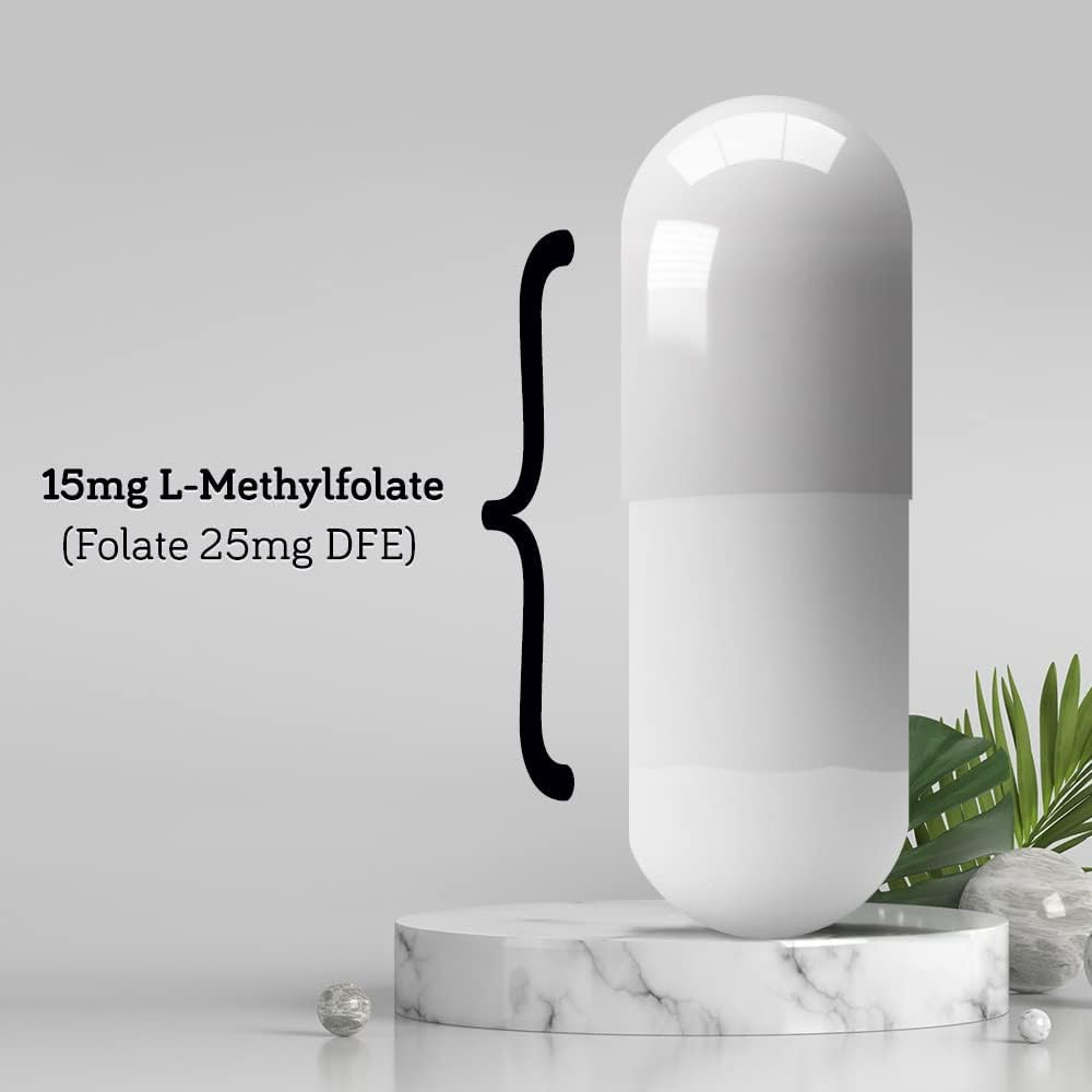 DSO L-Methylfolate 15mg - Active 5-MTHF - 90 Vegan Capsules - görsel 3