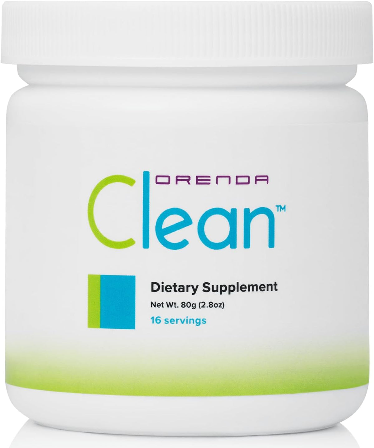 Orenda Clean 18-Botanical Food Supplement Powder with Serrapeptase & Milk Thistle, Aronia Berry, Turmeric & Ashwagandha - Liver Support, 80g - görsel 1