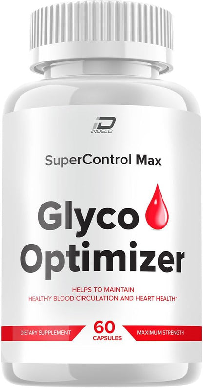 Super Control Max Glycogen Support Capsules Supplement - Supercontrolmax Optimiser Advanced Formula, Super Control Max, SuperControl Max Booster Reviews, Glycogen Supplement (1 Pack of 60 Capsules)