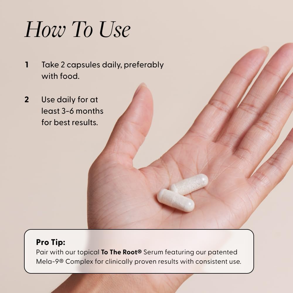 Arey Not Today, Grey Daily Hair Supplement for Women and Men – 3 Month Supply - görsel 8
