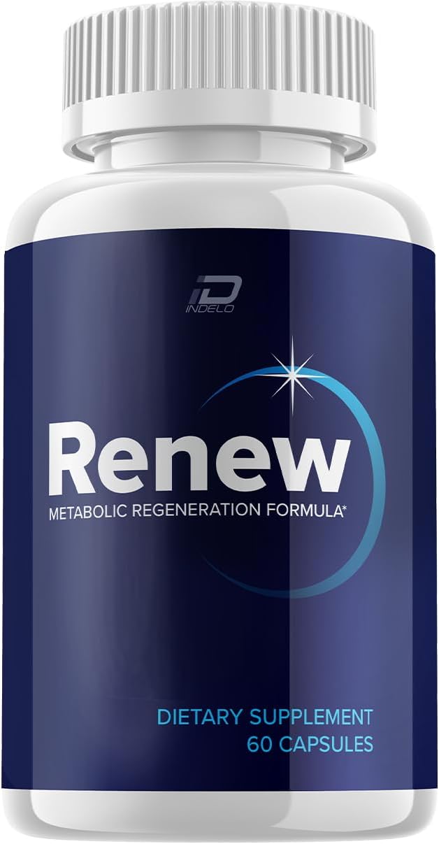 Renew Capsules Food Supplement – Metabolic Regeneration Support (60 Capsules) - görsel 1