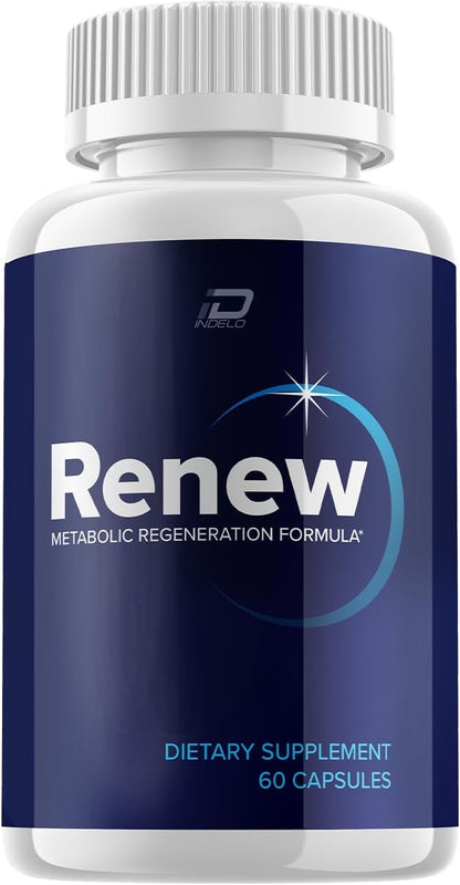 Renew Capsules Food Supplement – Metabolic Regeneration Support (60 Capsules)