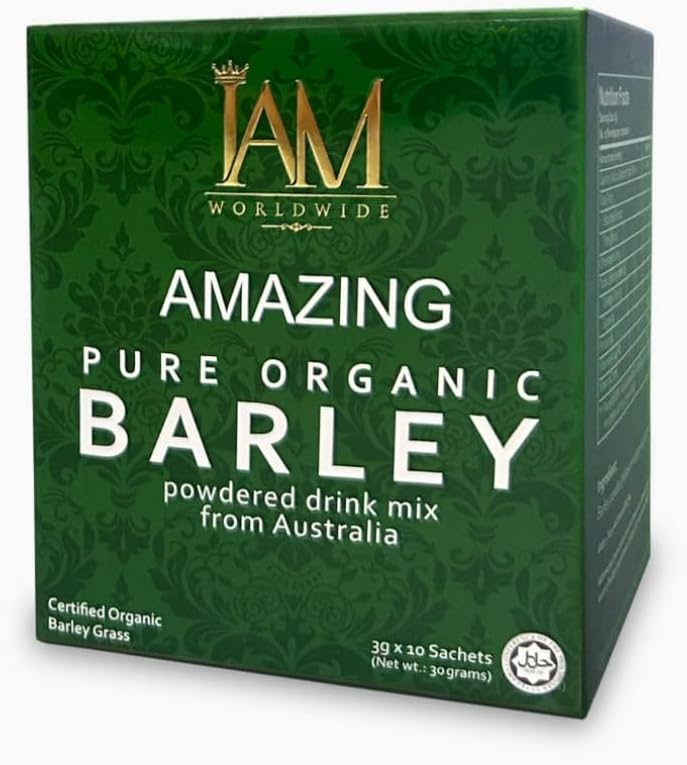 IAM Amazing Pure Barley Powdered Drink Mix from Australia (3 Boxes, 30 Sachets) - görsel 2
