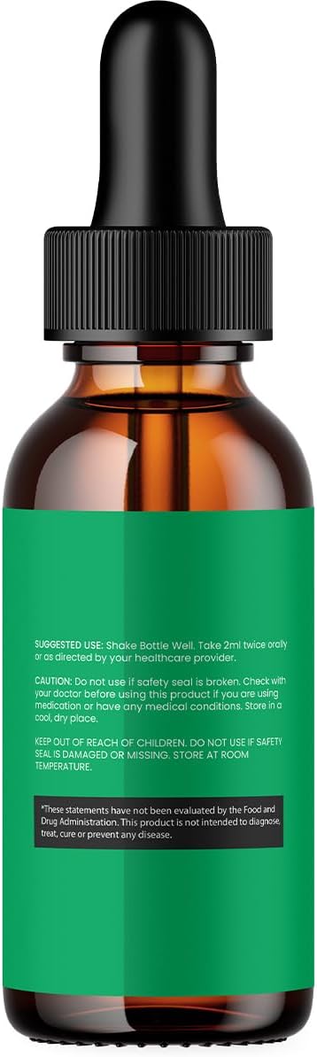 Lung Trust Liquid Supplement – Maximum Strength Herbal Drops, 60ml (One Month's Supply) - görsel 7