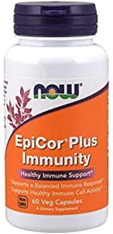 NOW Foods EpiCor Plus Immunity 60 Vegetarian Capsules - görsel 1