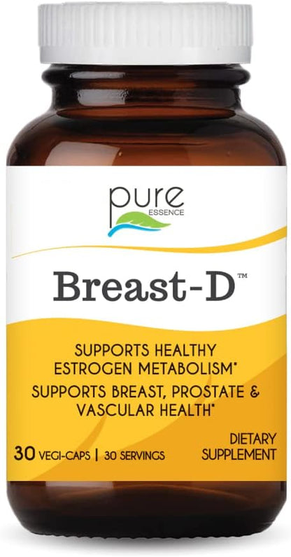 Breast D - Natural Supplement for Oestrogen Balance, Hormonal Acne, and Menopause Support