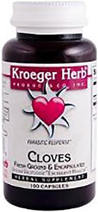 Kroeger Herb Cloves - 100 Capsules - görsel 1