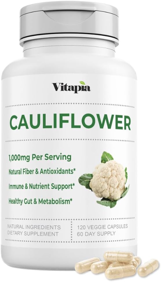 Vitapia Organic Broccoli Sprout & Broccoli Extract Supplement - 120 Vegetable Capsules - görsel 9