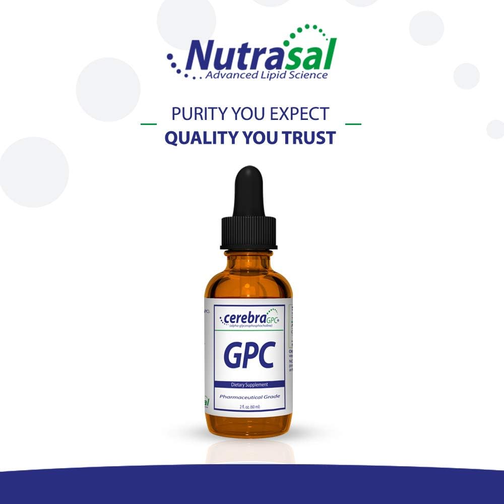 Cerebra GPC Liquid - L-Alpha Glycerophosphocholine Supplement, 60 ml - görsel 6