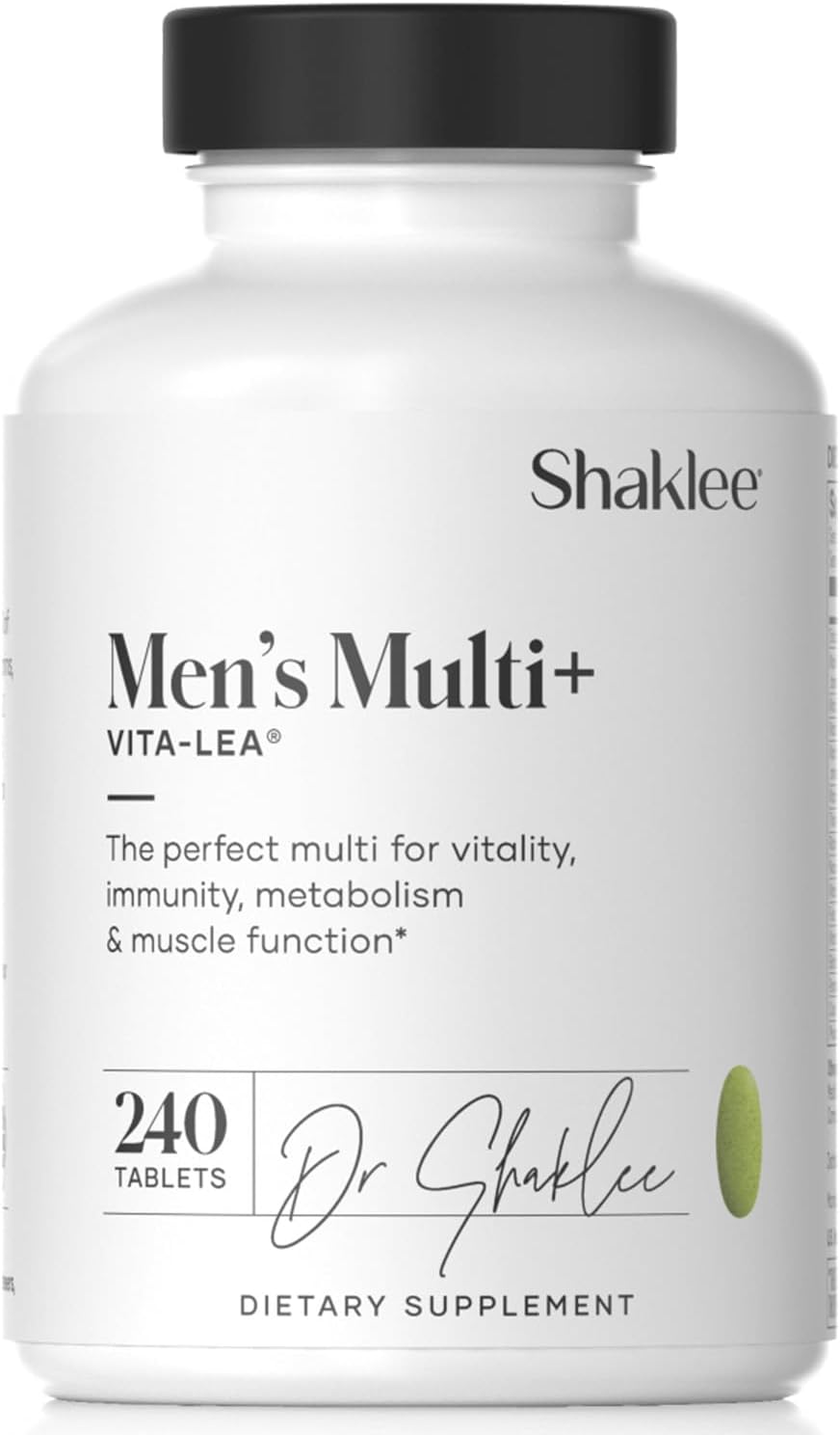 Shaklee Vita-Lea® Men High Potency Multivitamin and Multimineral - With Vitamin C, D, and E for Healthy Bones, Immune Support, and Cell Protection - 240 Tablets - görsel 1