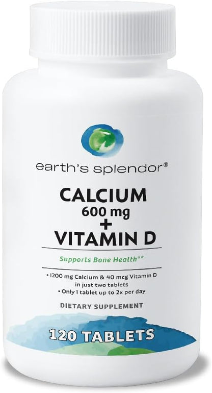 Earth's Splendor Vitamin C & Rose Hips – Immune Support Supplement, with Antioxidant Action, Gluten-free, No Artificial Colours or Flavours, for Men and Women (500 mg Vitamin C, 100 Tablets)