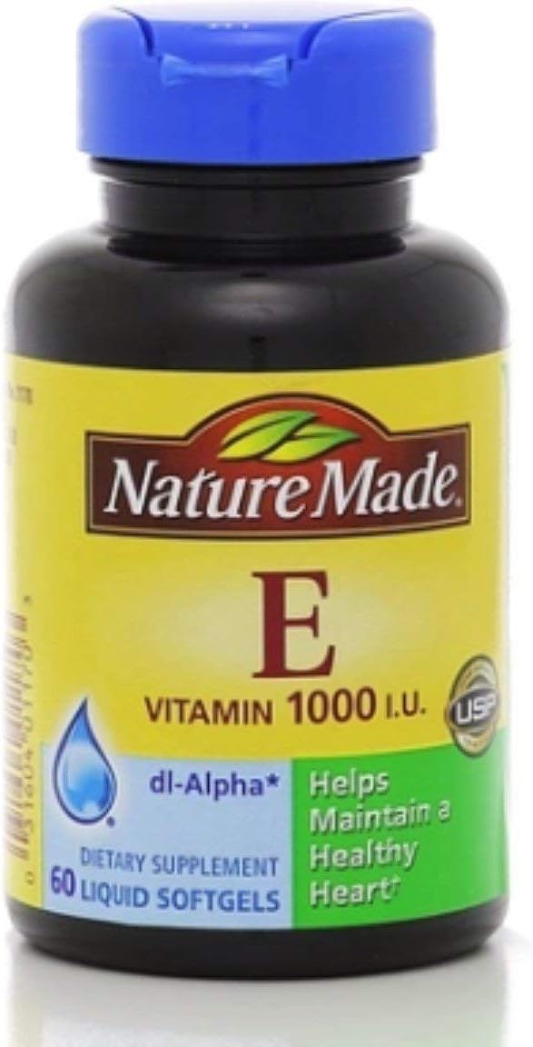 Nature Made Vitamin E 1000 IU (dl-Alpha) Softgels, 60 Count - görsel 5
