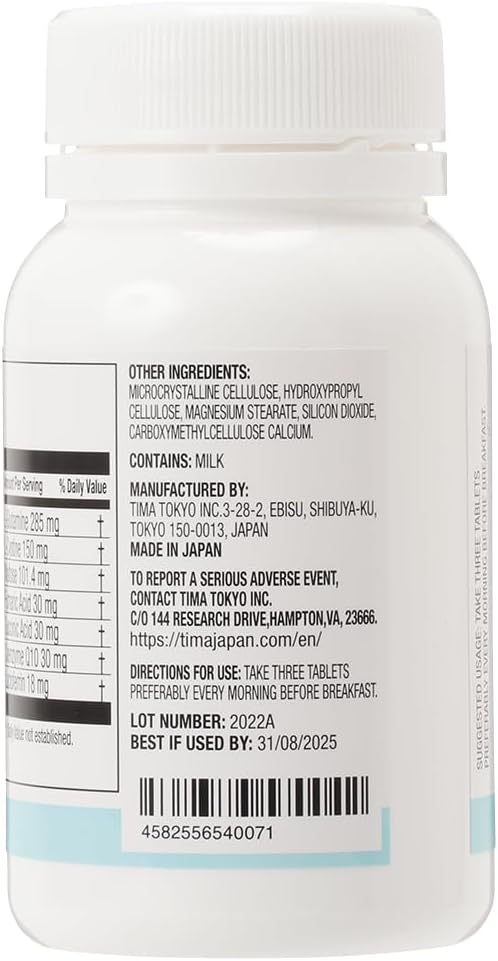 TWENDEE MTCONTROL | Japanese Anti-Oxidant & Mitochondrial Supplement | 100 Tablets (30 Servings) - görsel 3