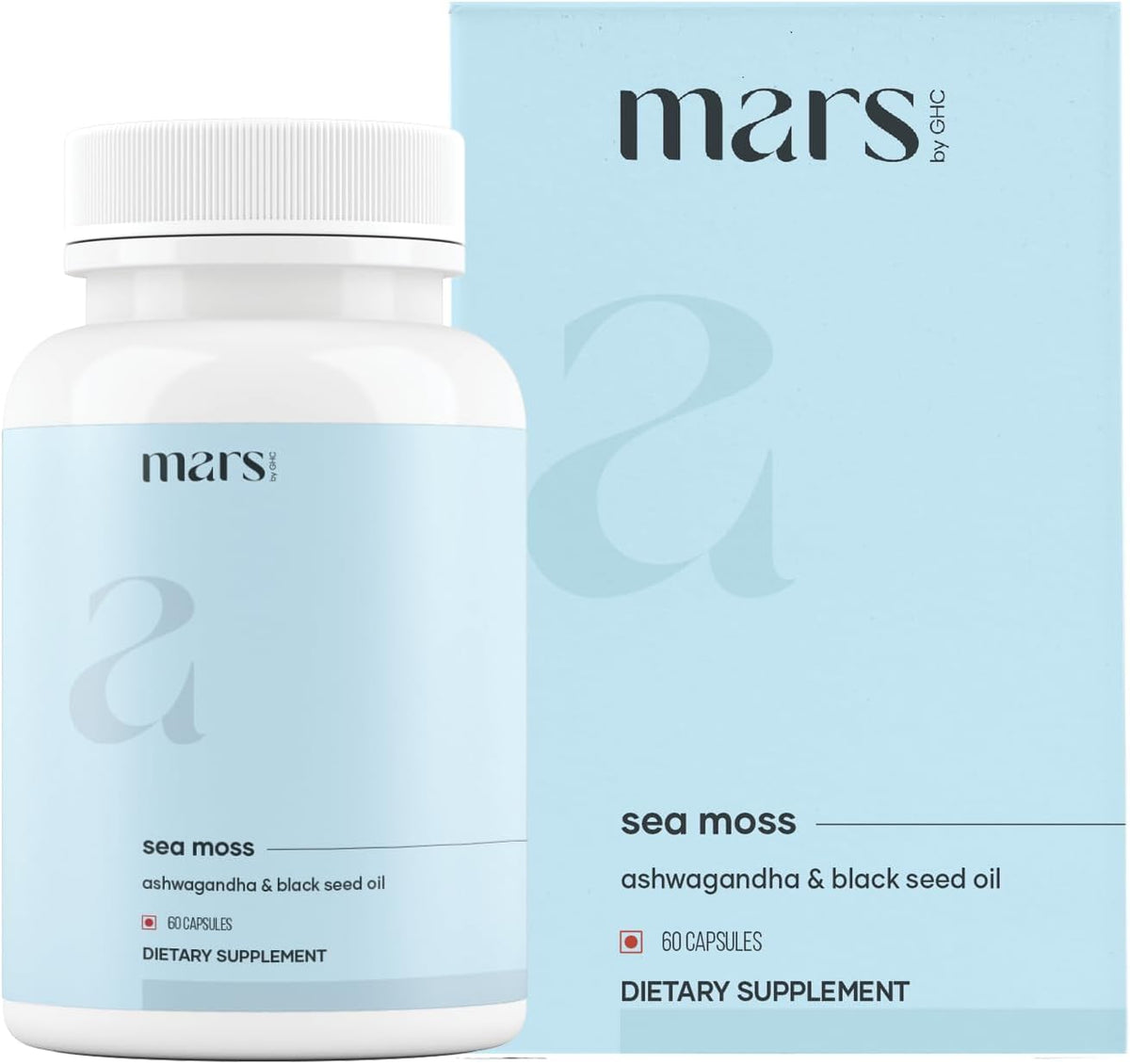 Mars Sea Moss Capsules Surge Natural – Pack of 3 - görsel 2