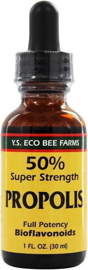 YS Eco Bee Farms Super Strength Propolis - 1 fl oz Liquid - görsel 1