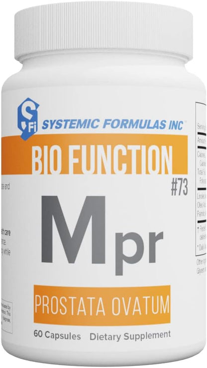 Systemic Formulae Mpr – Prostata Ovatum 60 Capsules Bio Function #73