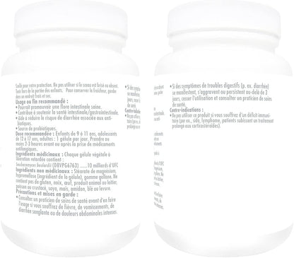 Bio Absorb Saccharomyces Boulardii Probiotic - 10 Billion CFU, 60 Capsules (60-Day Supply)