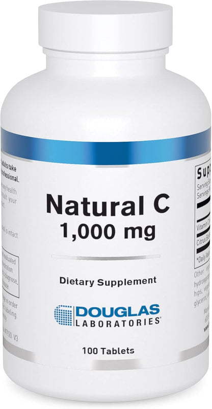 Douglas Laboratories Natural C 1000 mg | Supports Skin, Blood Vessels, Tendons, Joints, Cartilage, Bone and Circulatory System | 100 Tablets