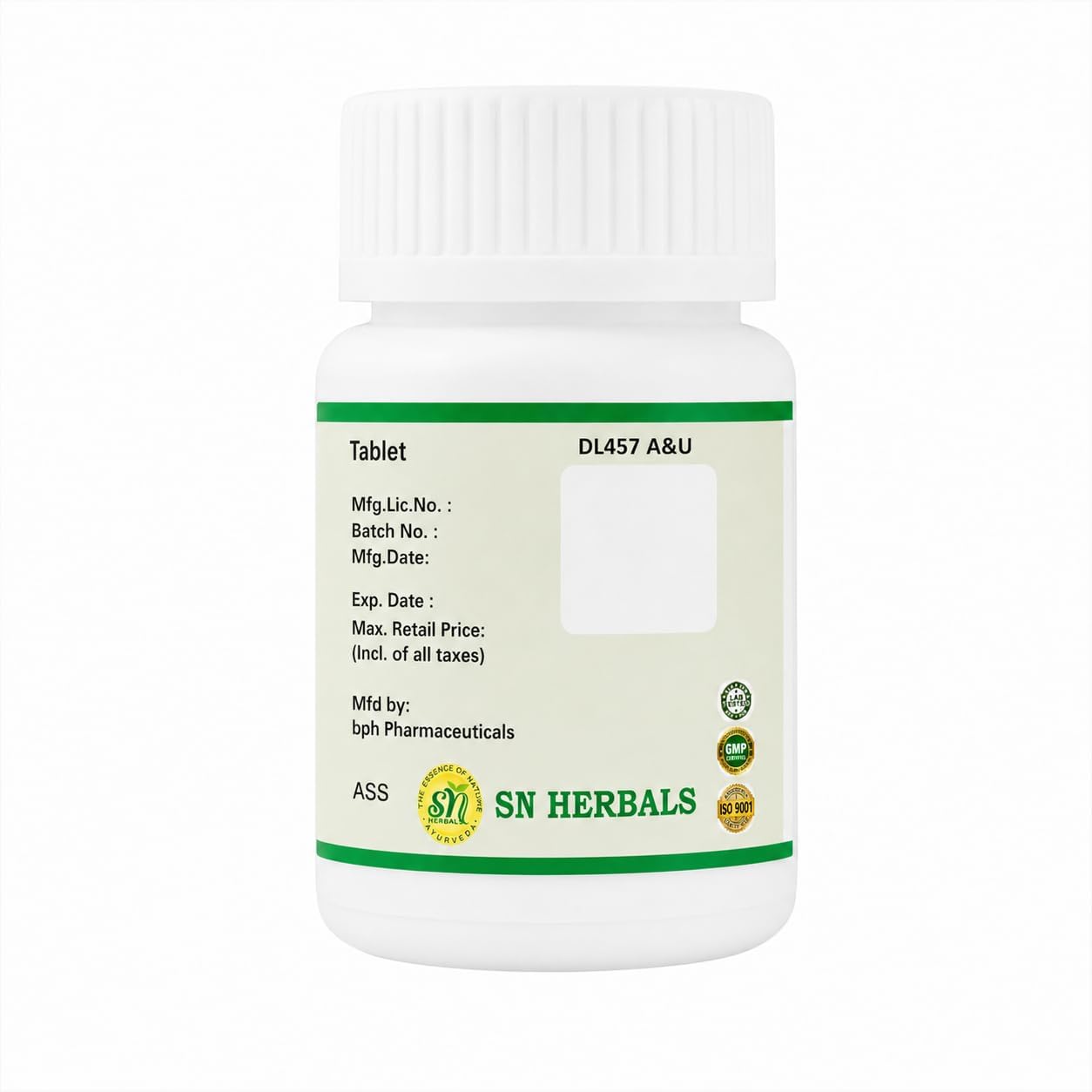 SN Herbals Chitrakadi Vati | Traditional Ayurvedic Herbal Tablets | 50 Tablets - görsel 3