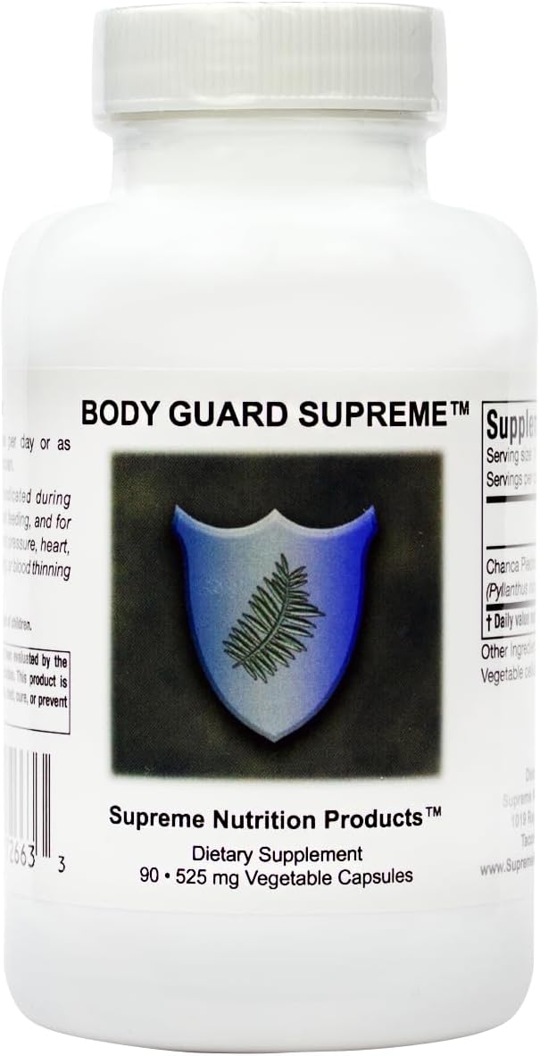 Supreme Nutrition Body Guard Supreme – 90 Pure Chanca Piedra Capsules - görsel 1