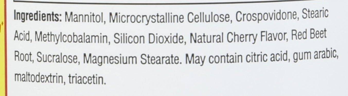Member's Mark Vitamin B12 5000mcg Quick-Dissolve Sublingual Tablets – 300 Count - görsel 3